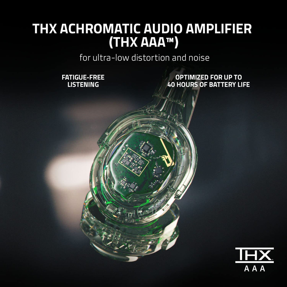 Razer Barracuda Pro - Wireless Gaming Headset with Hybrid ANC