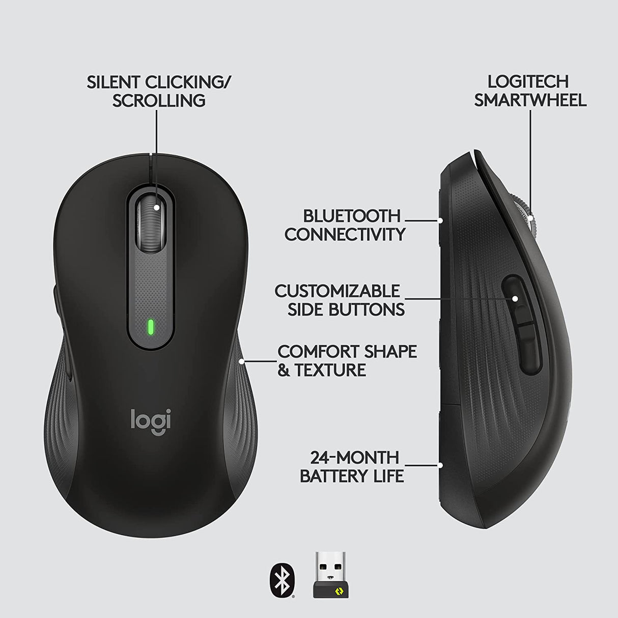 Logitech Signature M650 Wireless Mouse
