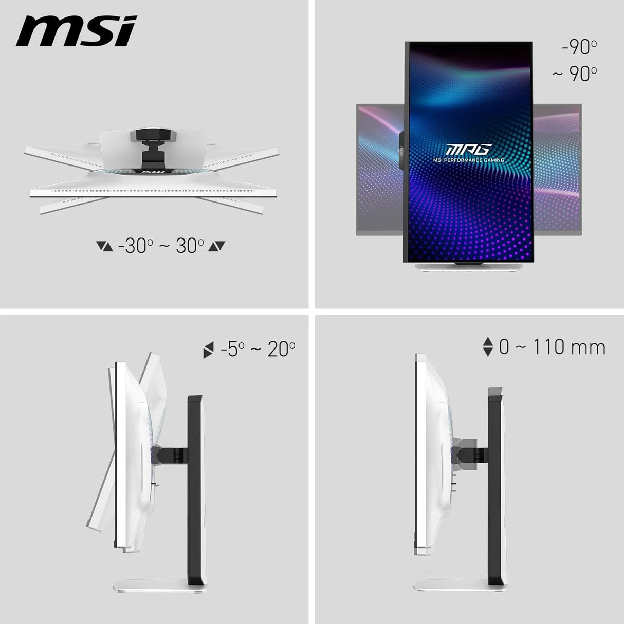 MSI MPG 274URDFW E16M 27" UHD Gaming Monitor