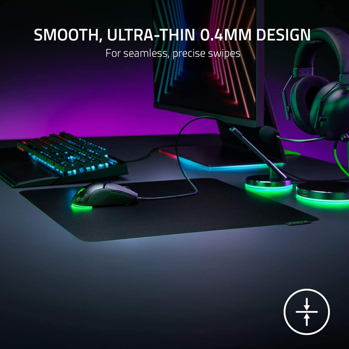 Razer Sphex V3 – Ultra-Thin Gaming Mouse Mat