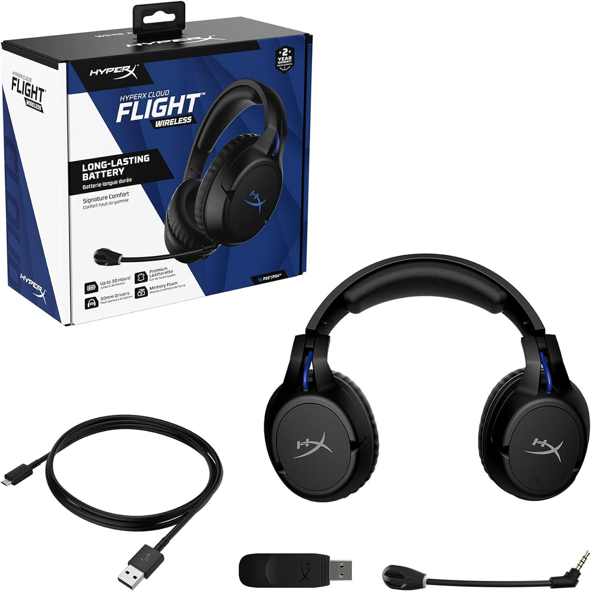 HyperX Cloud Flight – Wireless Gaming Headset