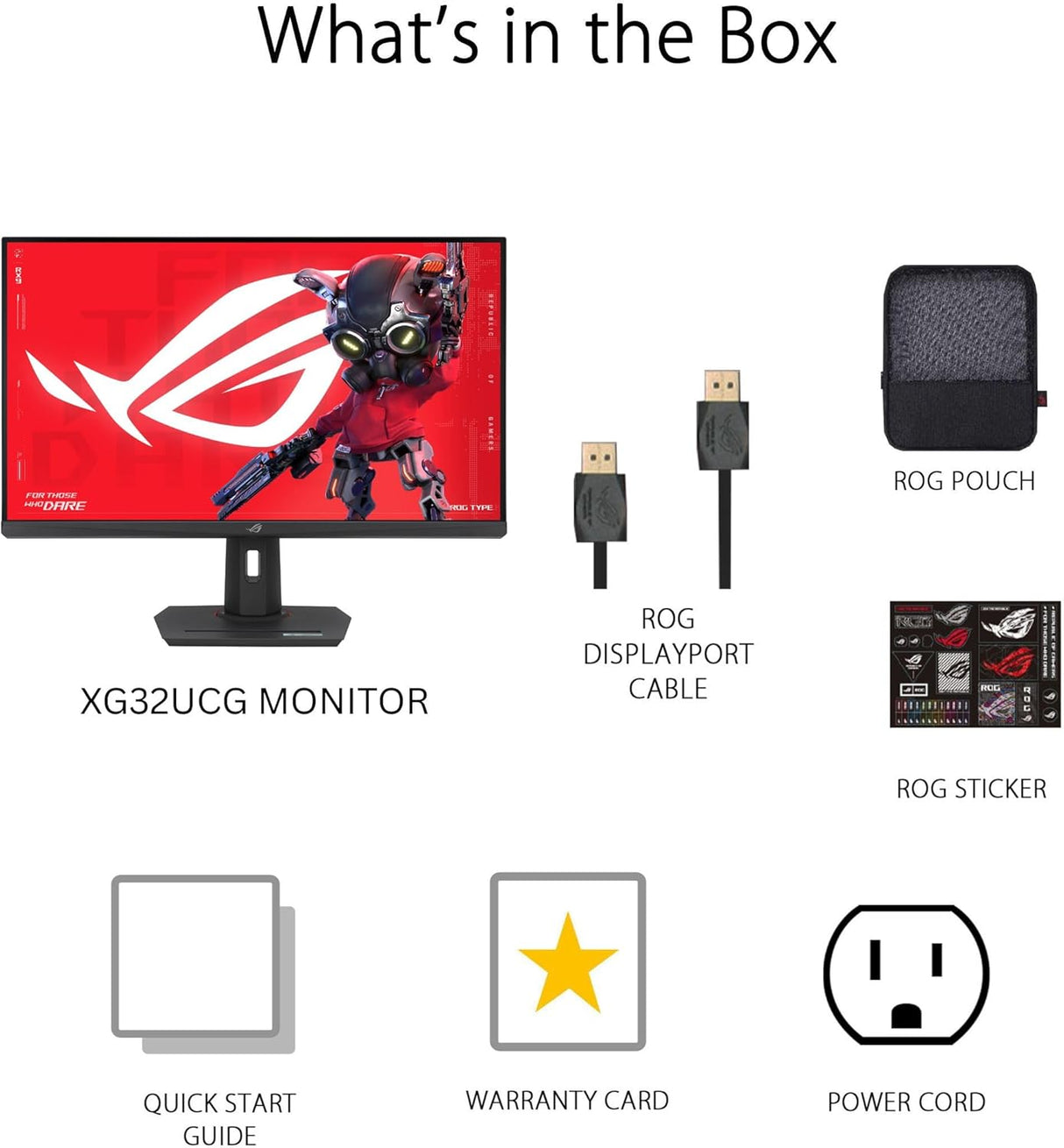 Asus ROG Strix XG32UCG USB Type-C Gaming Monitor