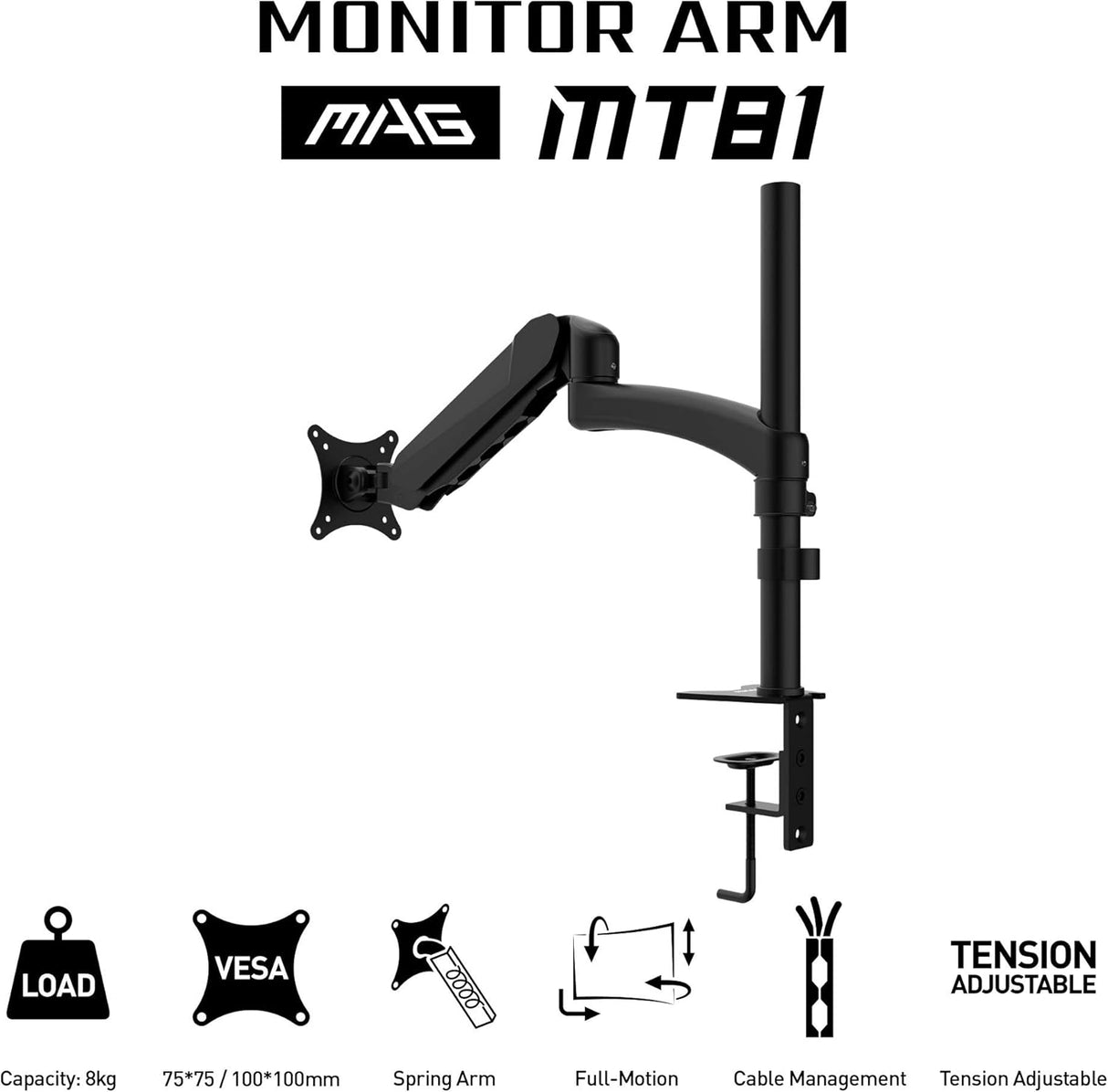 MSI MAG MT81 Monitor Arm