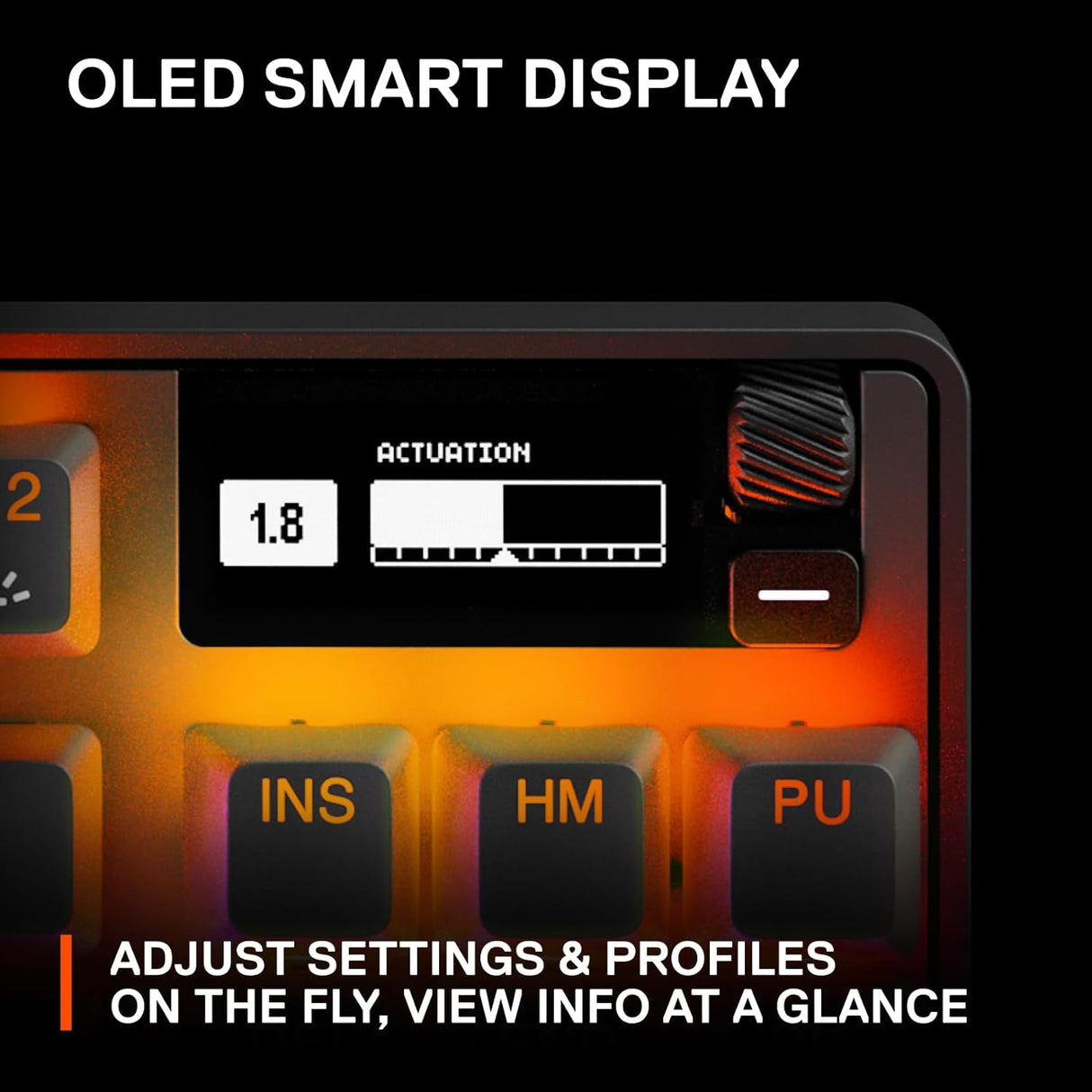 SteelSeries Apex Pro TKL Wireless Gaming Keyboard - 2023 Edition