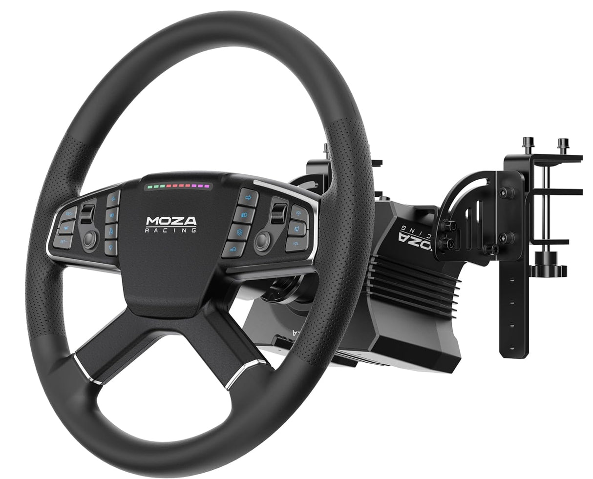 Moza R5 Trucking Wheel and Pedals For PC - RS071