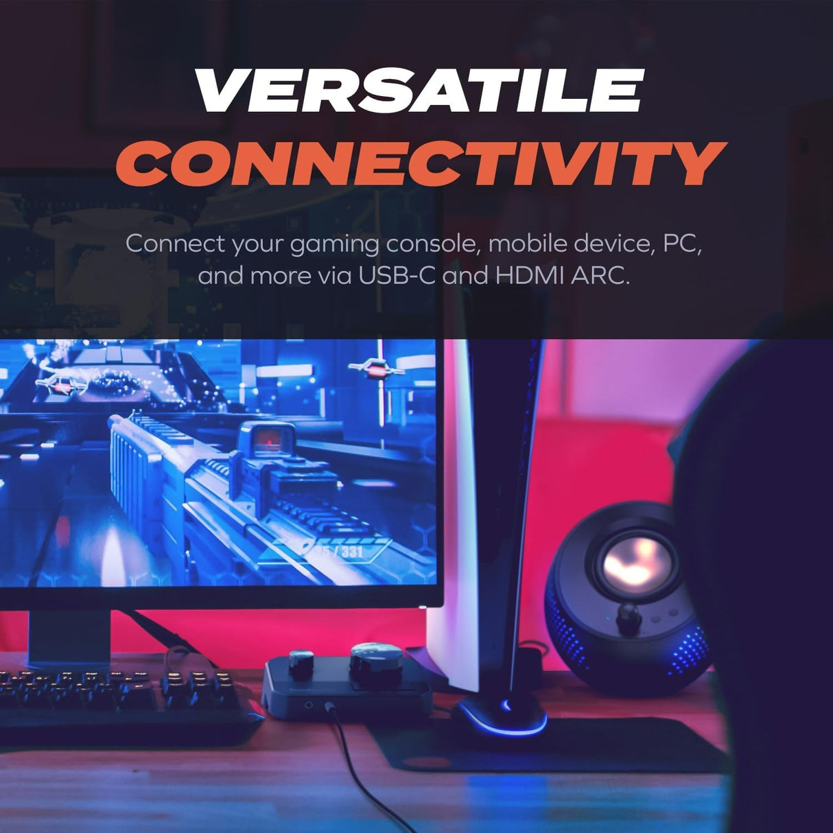 Creative Sound Blaster G8 Hi-Res Gaming DUAL USB DAC and Amp