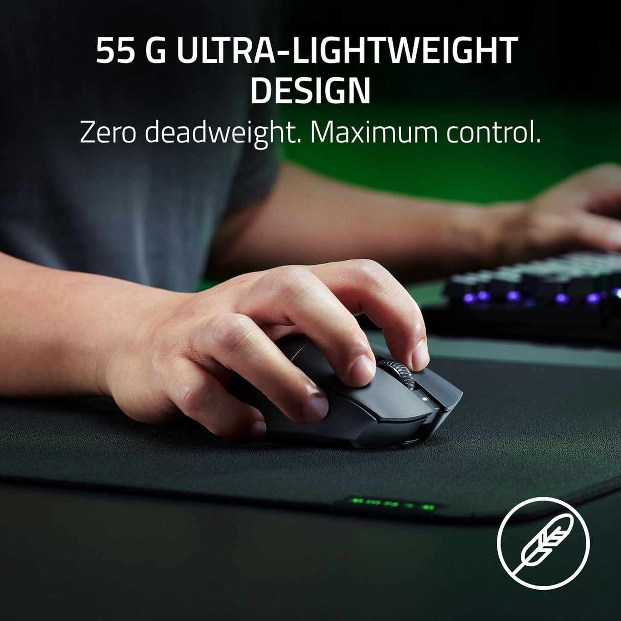 Razer DeathAdder V3 HyperSpeed Ultra-lightweight Wireless Ergonomic Esports Mouse