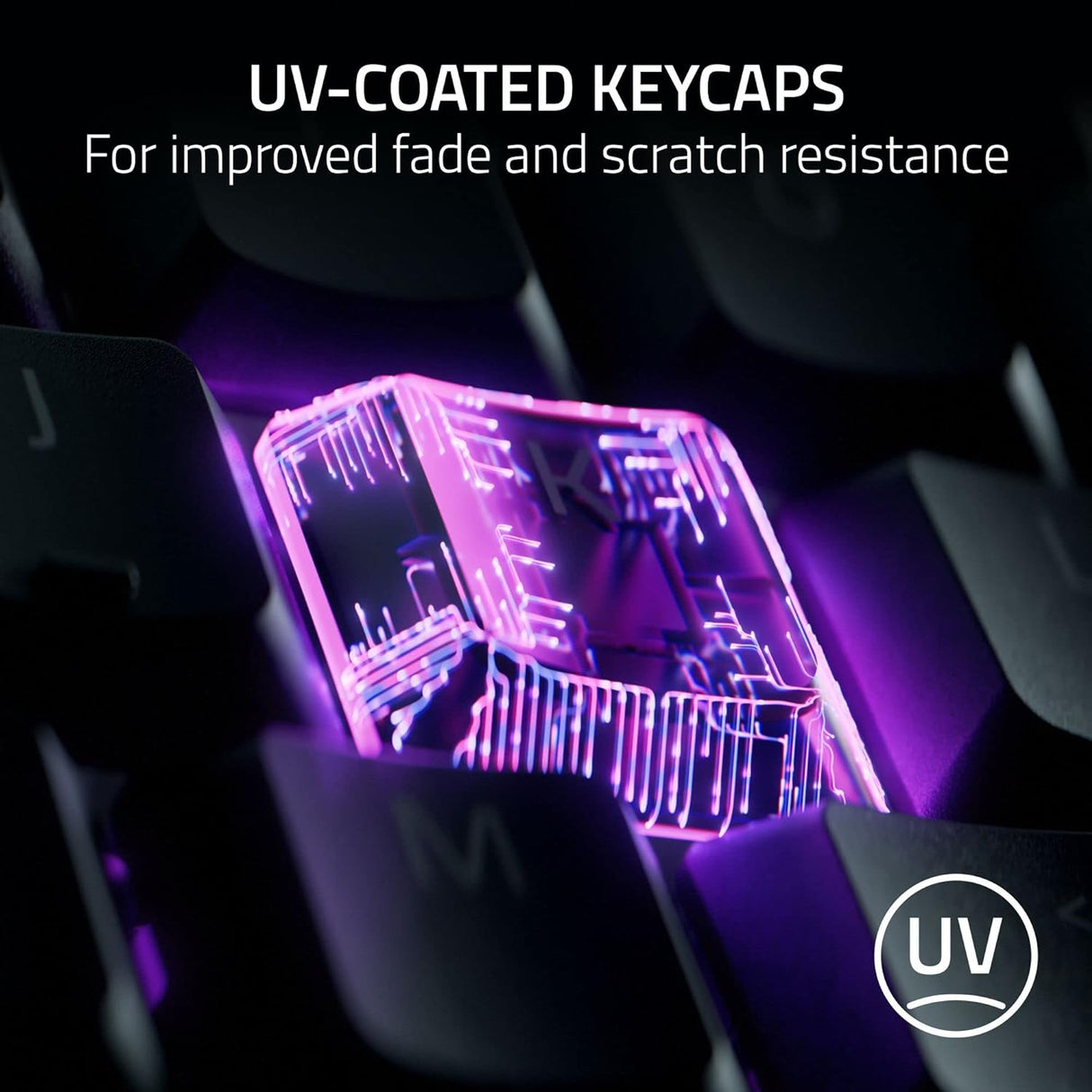 Razer Ornata V3 Tenkeyless - Low-profile RGB Tenkeyless Mecha-membrane RGB Keyboard - US Layout