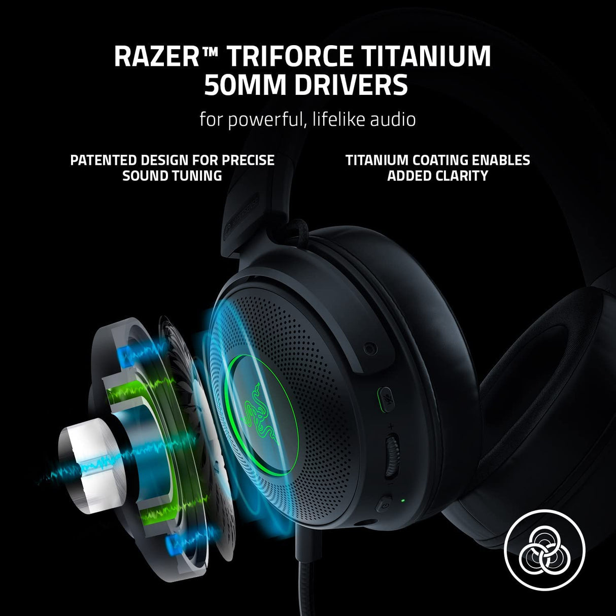 Razer Kraken V3 Pro Wireless Haptic PC Gaming Headset