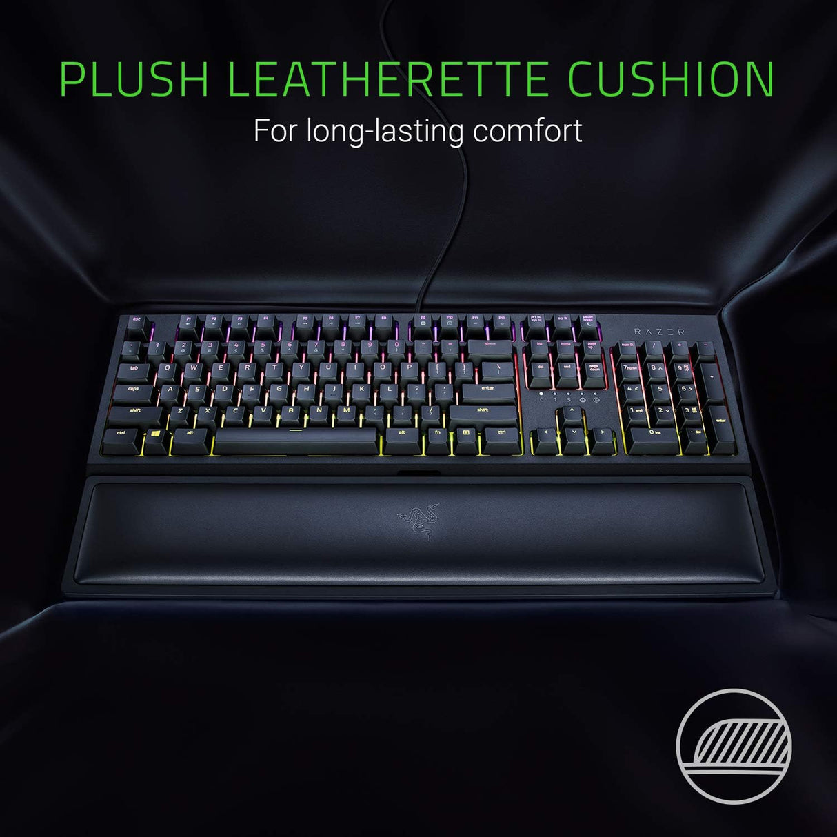 Razer Ergonomic Wrist Rest for Full-sized Keyboards