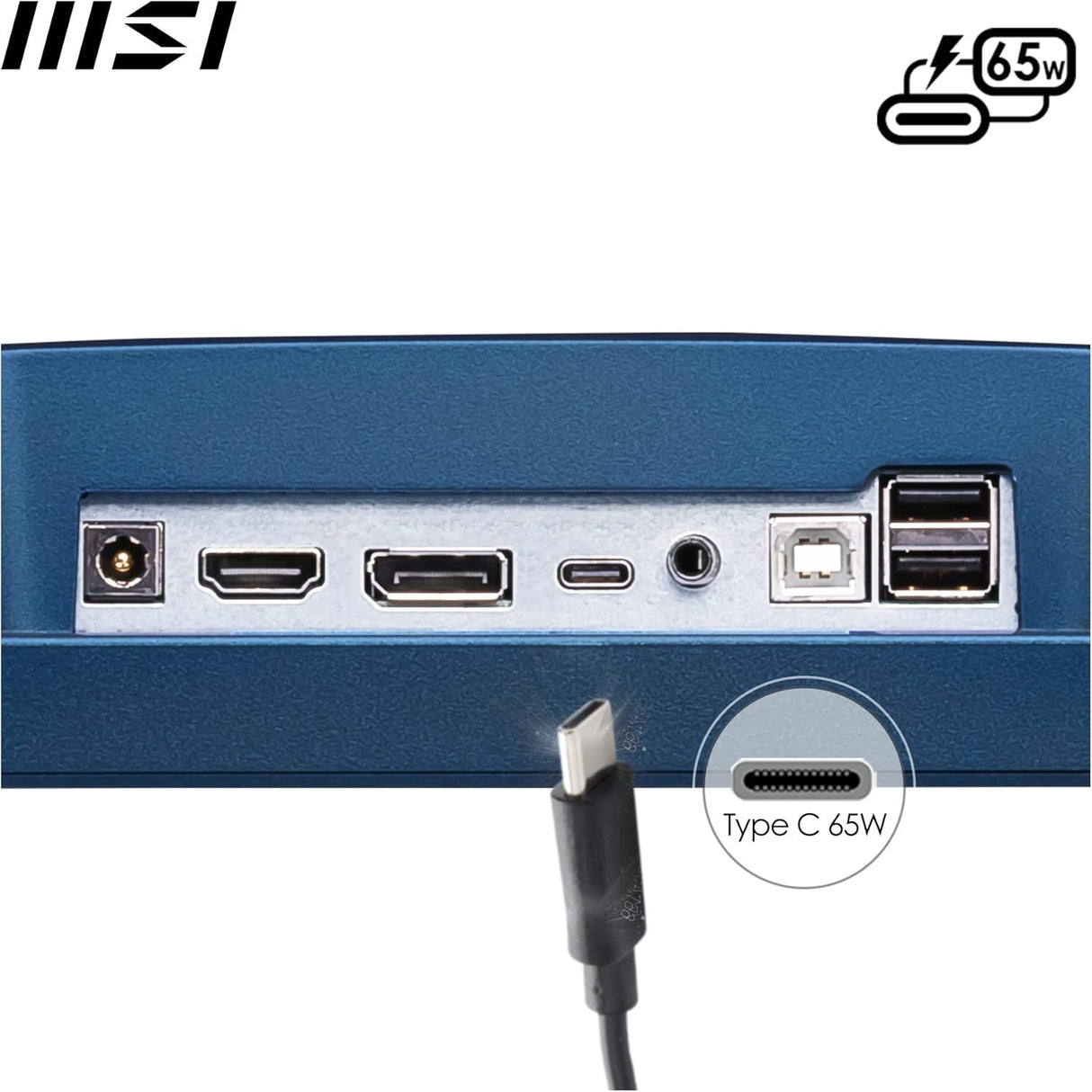 MSI Modern MD272QP WQHD 27" IPS Business Computer Monitor