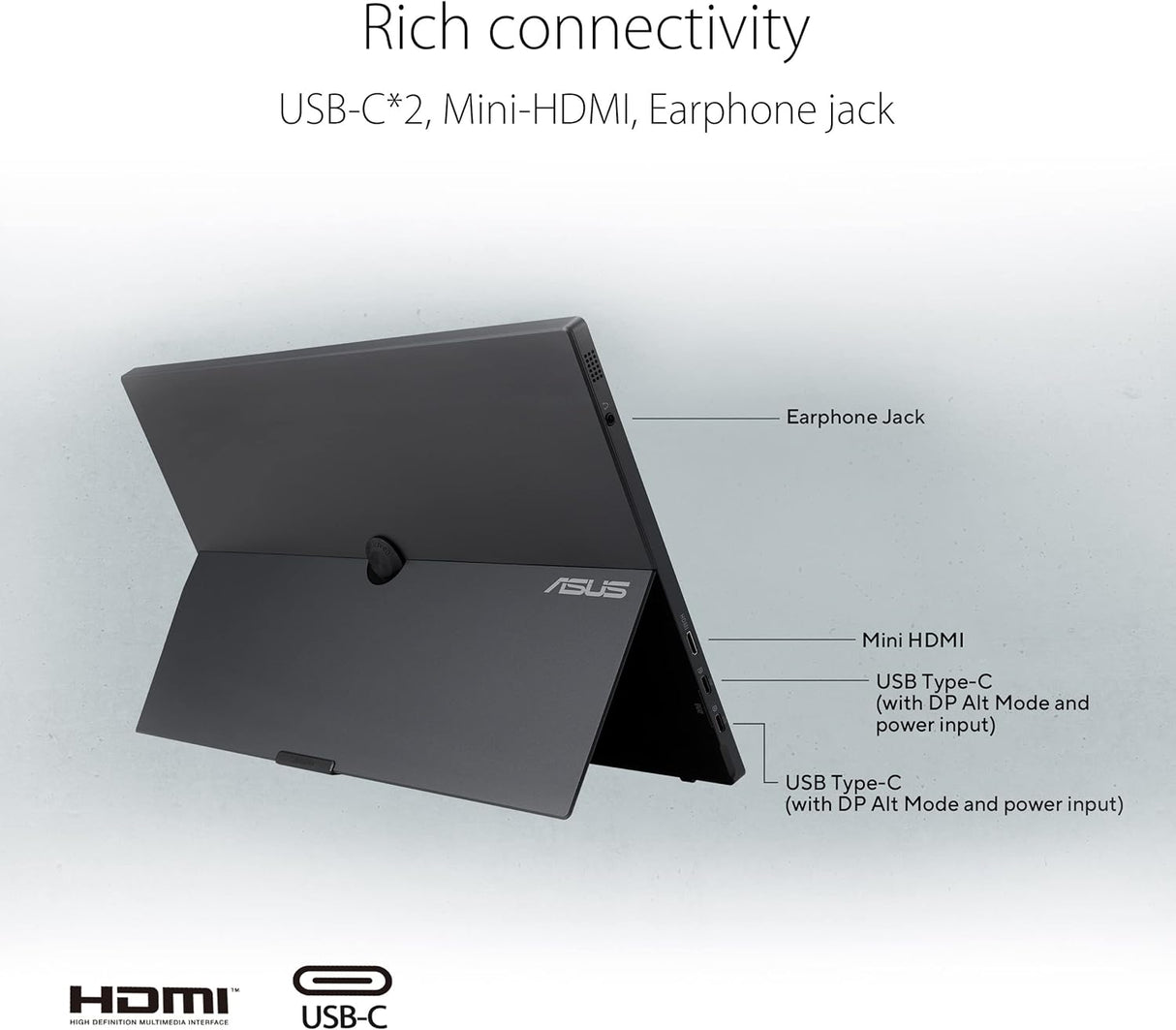ASUS ZenScreen Touch MB16AHT 16 Inch Portable Monitor