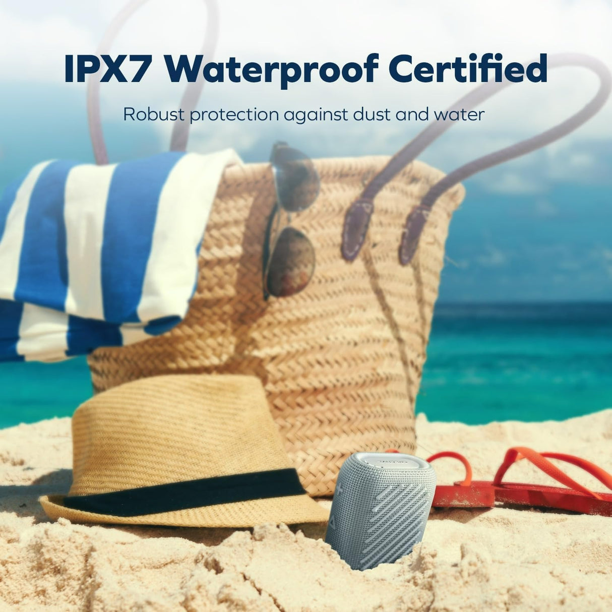 Creative MUVO Flex Waterproof Bluetooth Speaker with Auracast