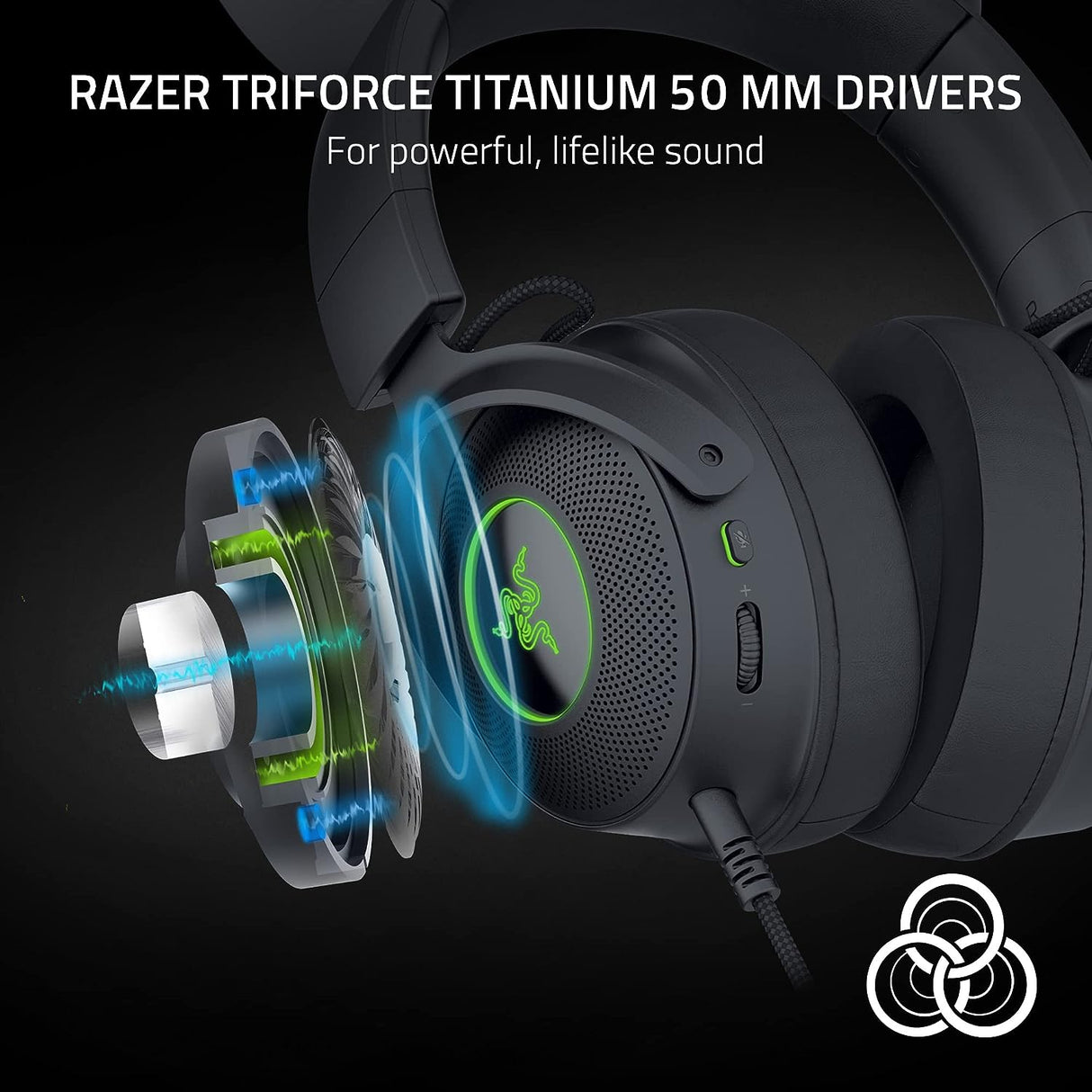 Razer Kraken Kitty V2 Pro - Wired RGB Headset with Interchangeable Ears