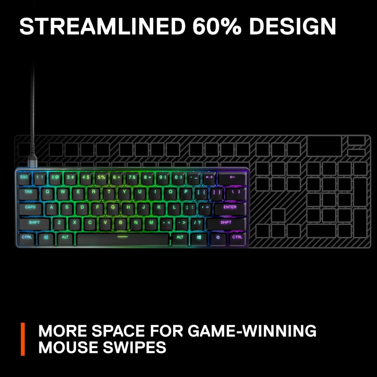 SteelSeries Apex 9 Mini Wired Gaming Keyboard