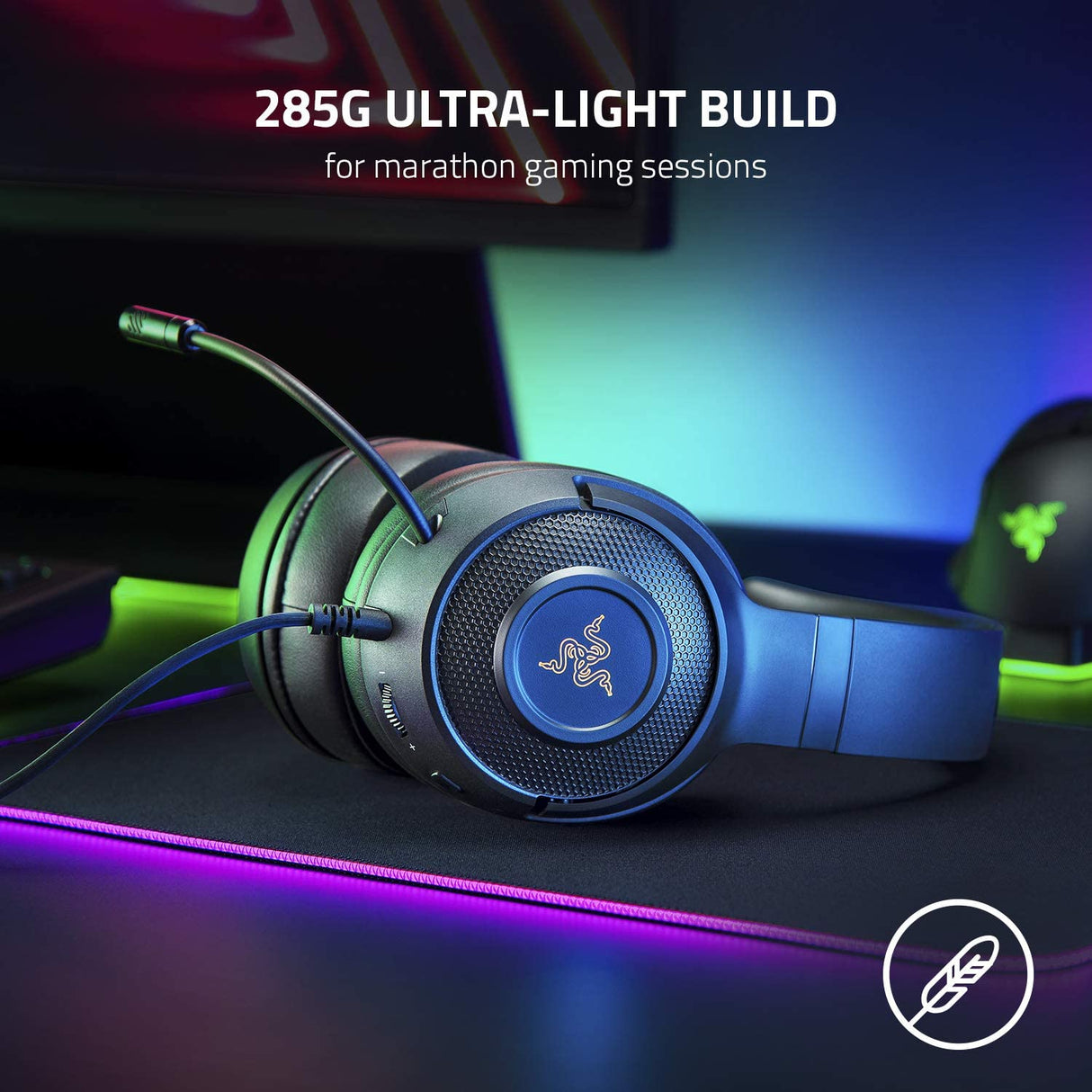 Razer Kraken V3 X Ultra-Light PC Gaming Headset