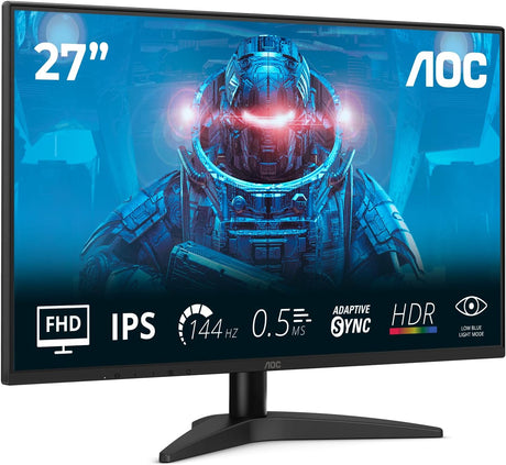 AOC 27B36X  27" IPS  1920x1080 (FHD) 144 Hz 0.5ms Gaming Monitor