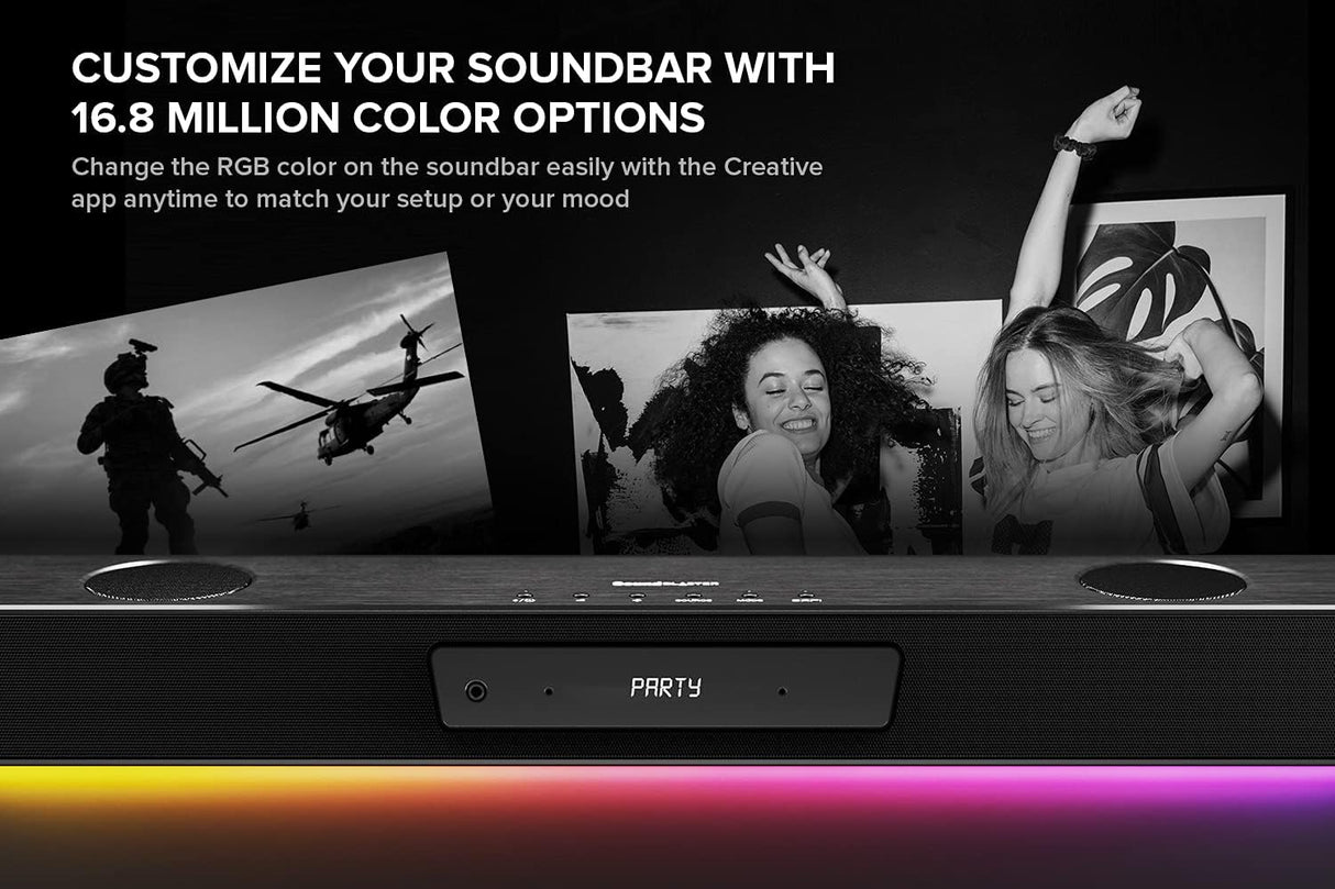 Creative Sound Blaster Katana V2 RGB Gaming Soundbar