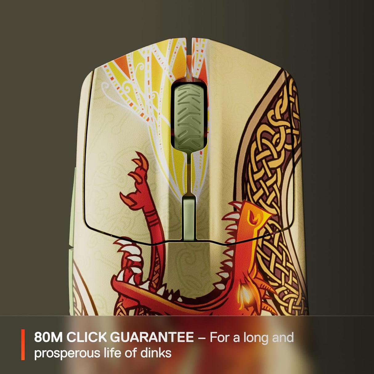 SteelSeries Aerox 3 Wireless Gaming Mouse CS2 Dragon Lore Edition