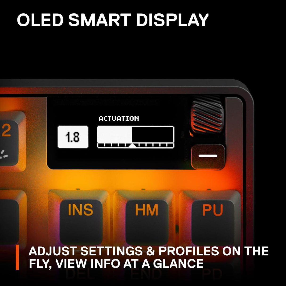 SteelSeries Apex Pro TKL Wired Gaming Keyboard - 2023 Edition