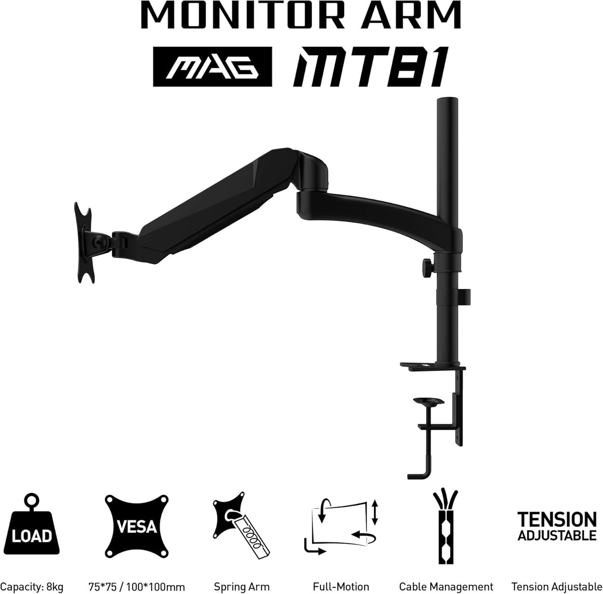 MSI MAG MT81 Monitor Arm