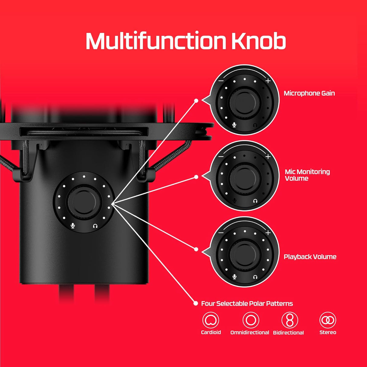 HyperX QuadCast 2 Microphone