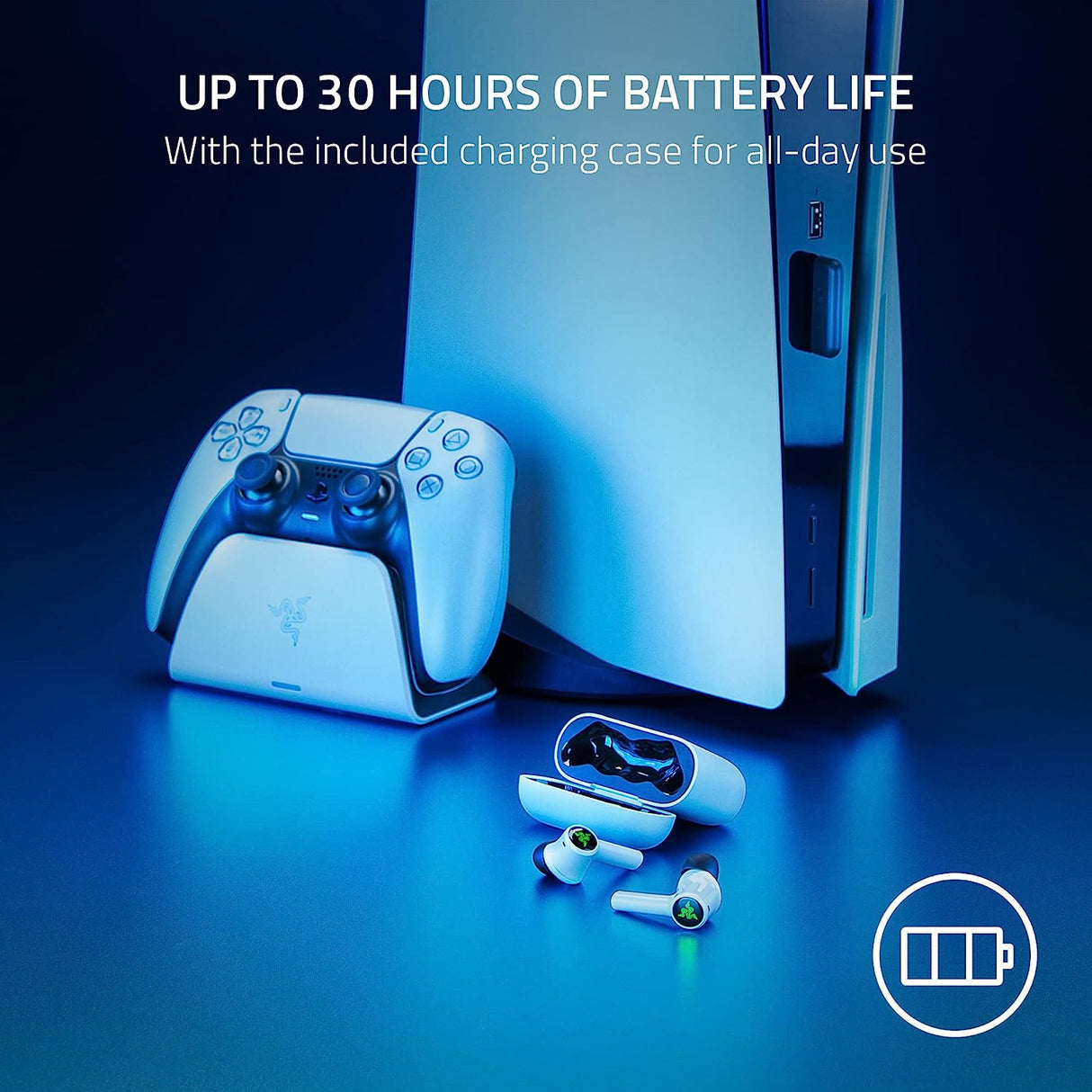 Razer Hammerhead HyperSpeed Wireless Gaming Earbuds for PS