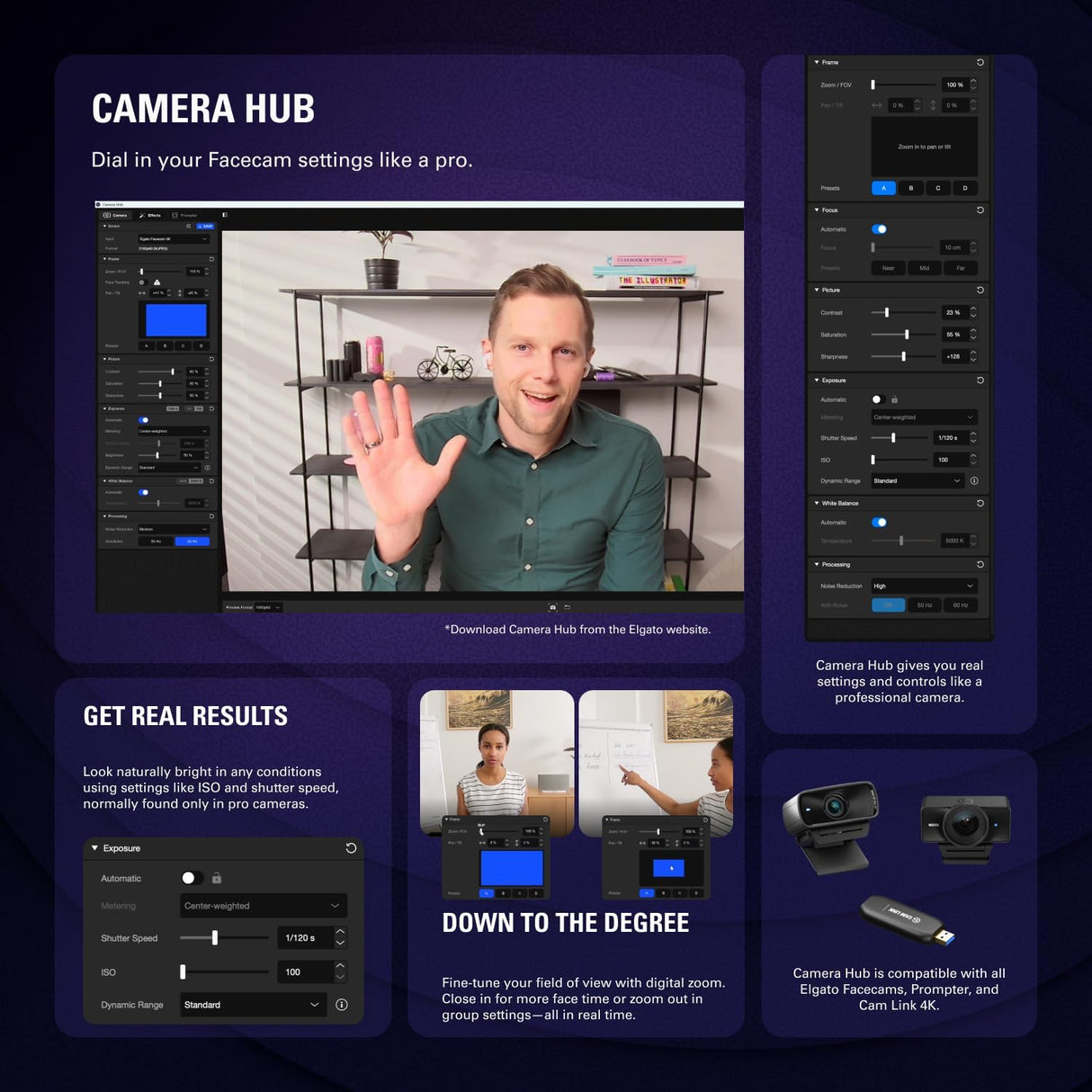 Elgato Facecam 4K - Ultra HD at 60FPS