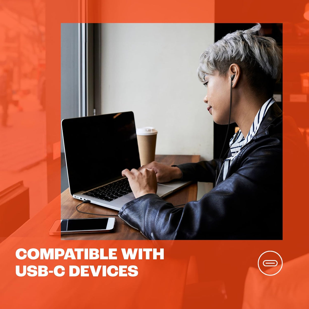 JBL Tune 305C USBC In-Ear Wired Headphone