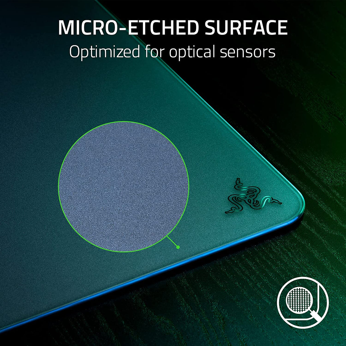 Razer Atlas - Tempered Glass Gaming Mouse Mat