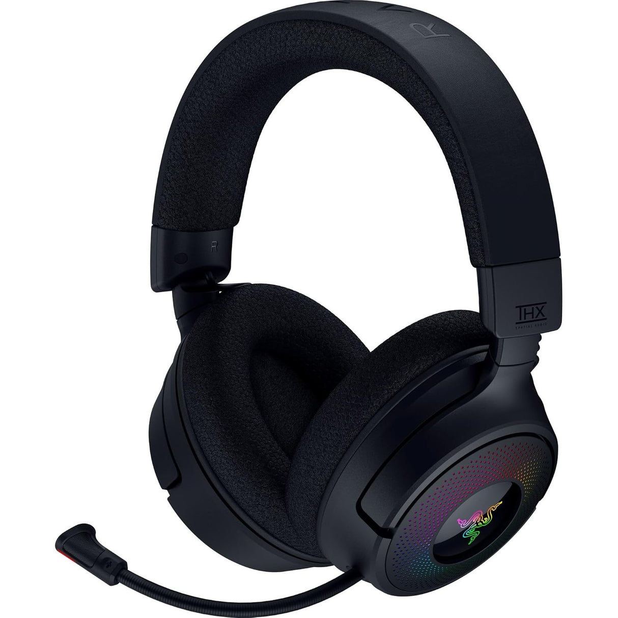 Razer Kraken V4 Wireless Gaming Headset: 2.4GHz, Bluetooth, USB - Super Wideband Mic - 40 mm Drivers - 9 Zone RGB Lighting