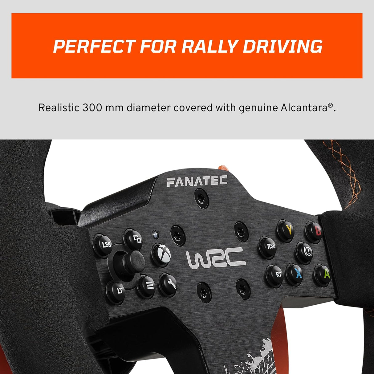 Fanatec CSL Elite Steering Wheel WRC - CRD-9020016-WW