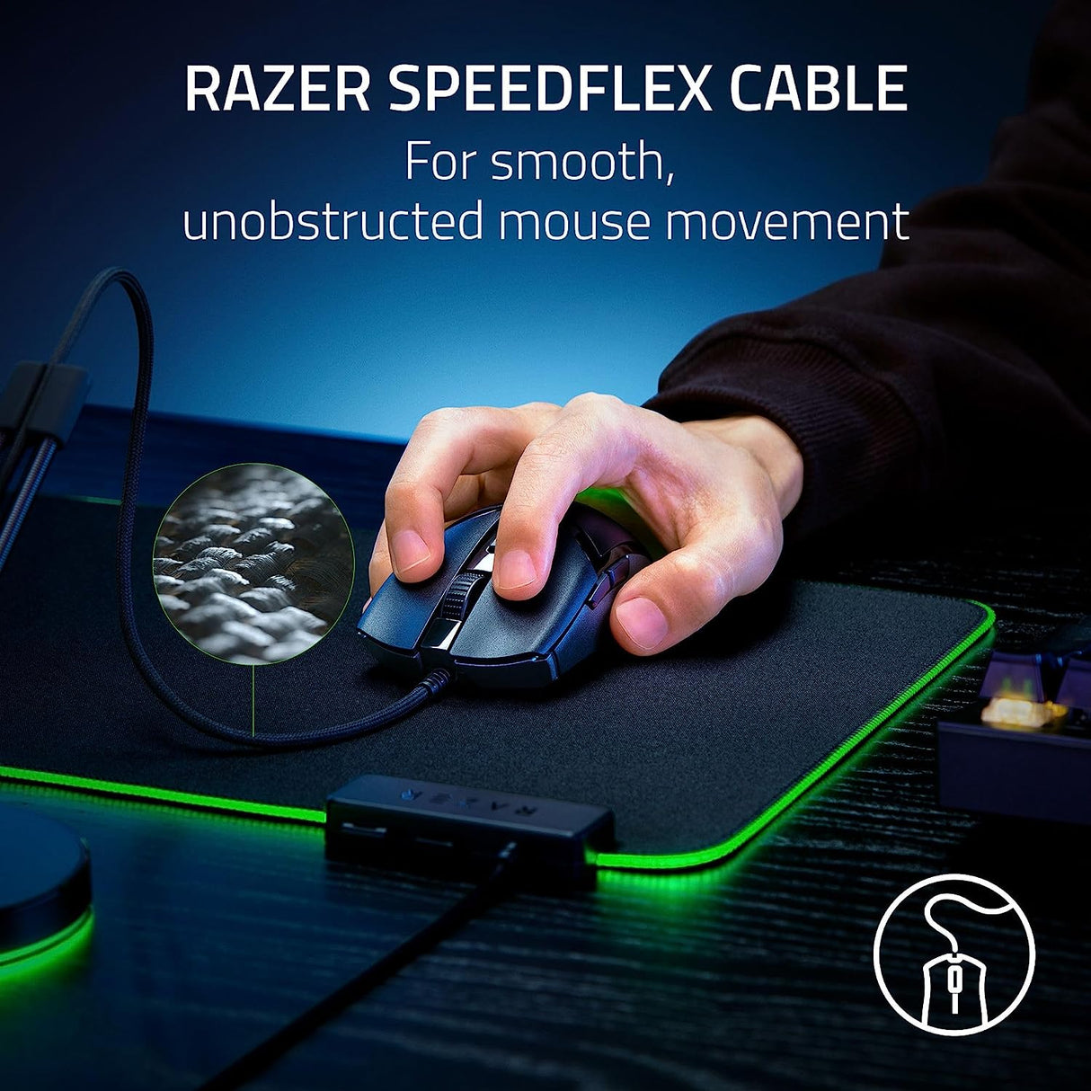 Razer Cobra - Lightweight Wired Gaming Mouse with Razer Chroma RGB