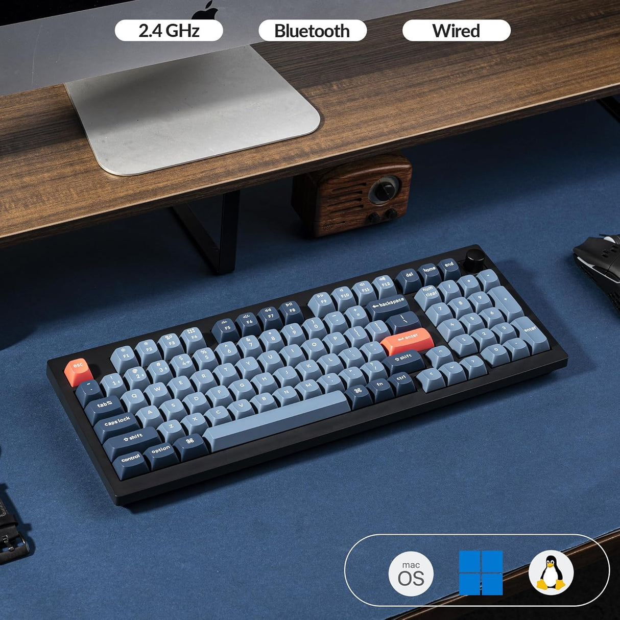 Keychron V5 Max QMK/VIA Wireless Custom Mechanical Keyboard