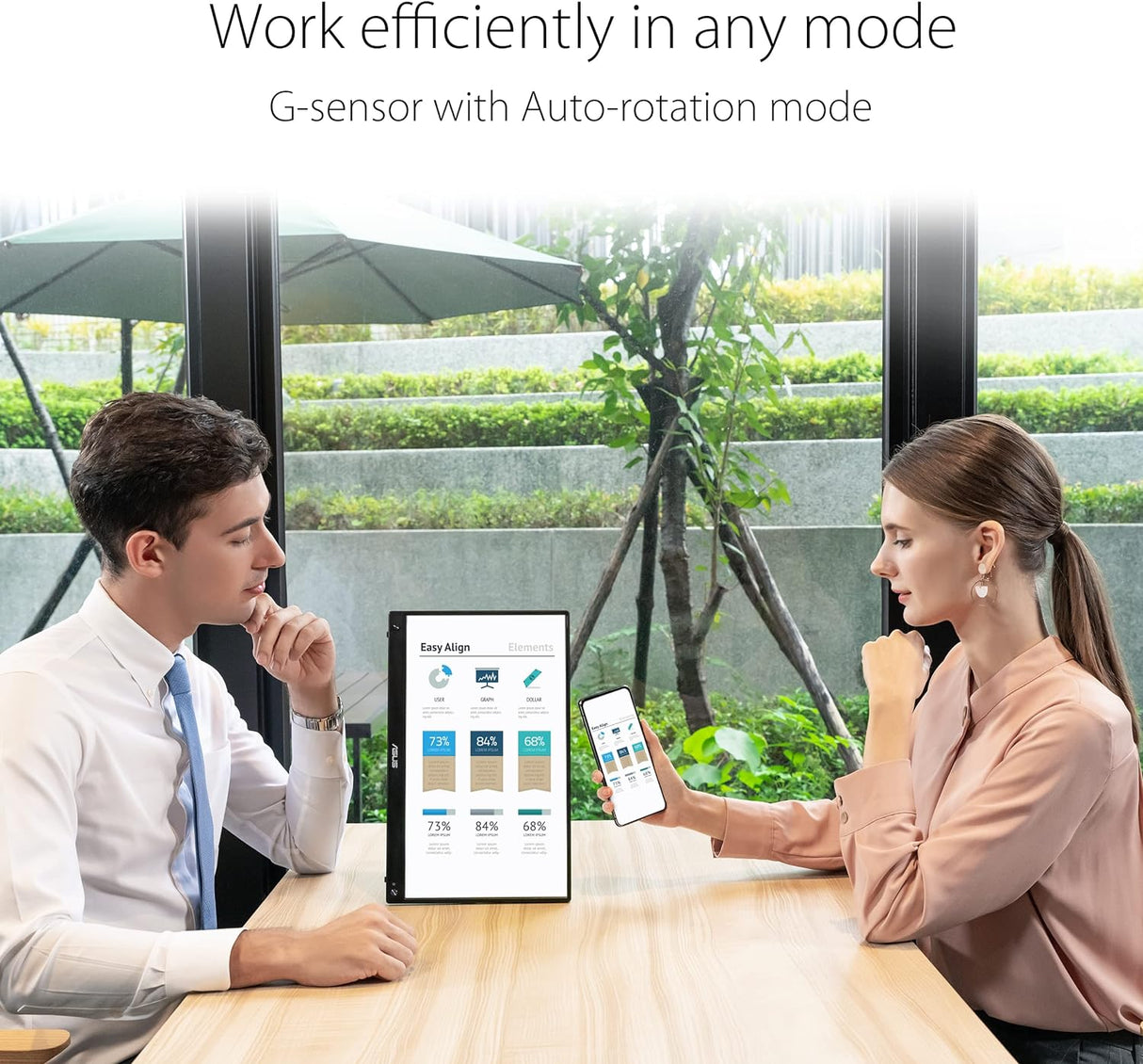 ASUS ZenScreen Go MB16AWP 16 Inch Portable Monitor