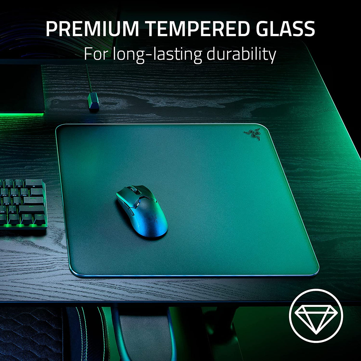 Razer Atlas - Tempered Glass Gaming Mouse Mat
