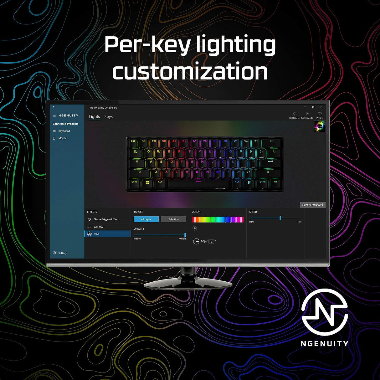 HyperX Alloy Origins 60 RGB Gaming Keyboard