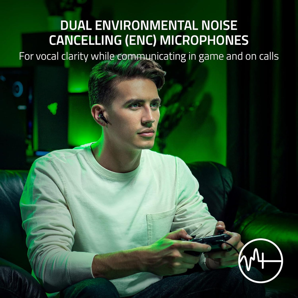Razer Hammerhead HyperSpeed - Xbox Licensed - Wireless Multi-Platform Gaming Earbuds