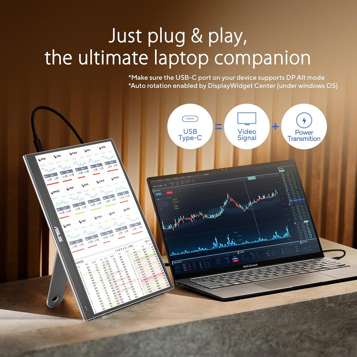 ASUS ZenScreen OLED MQ16AHE Portable Monitor