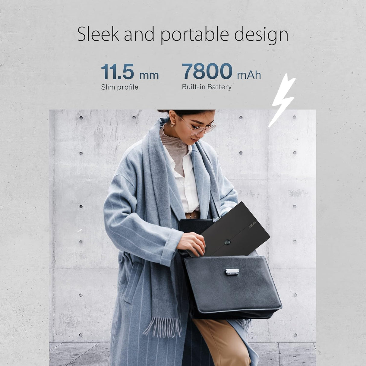 ASUS ZenScreen Go MB16AWP 16 Inch Portable Monitor