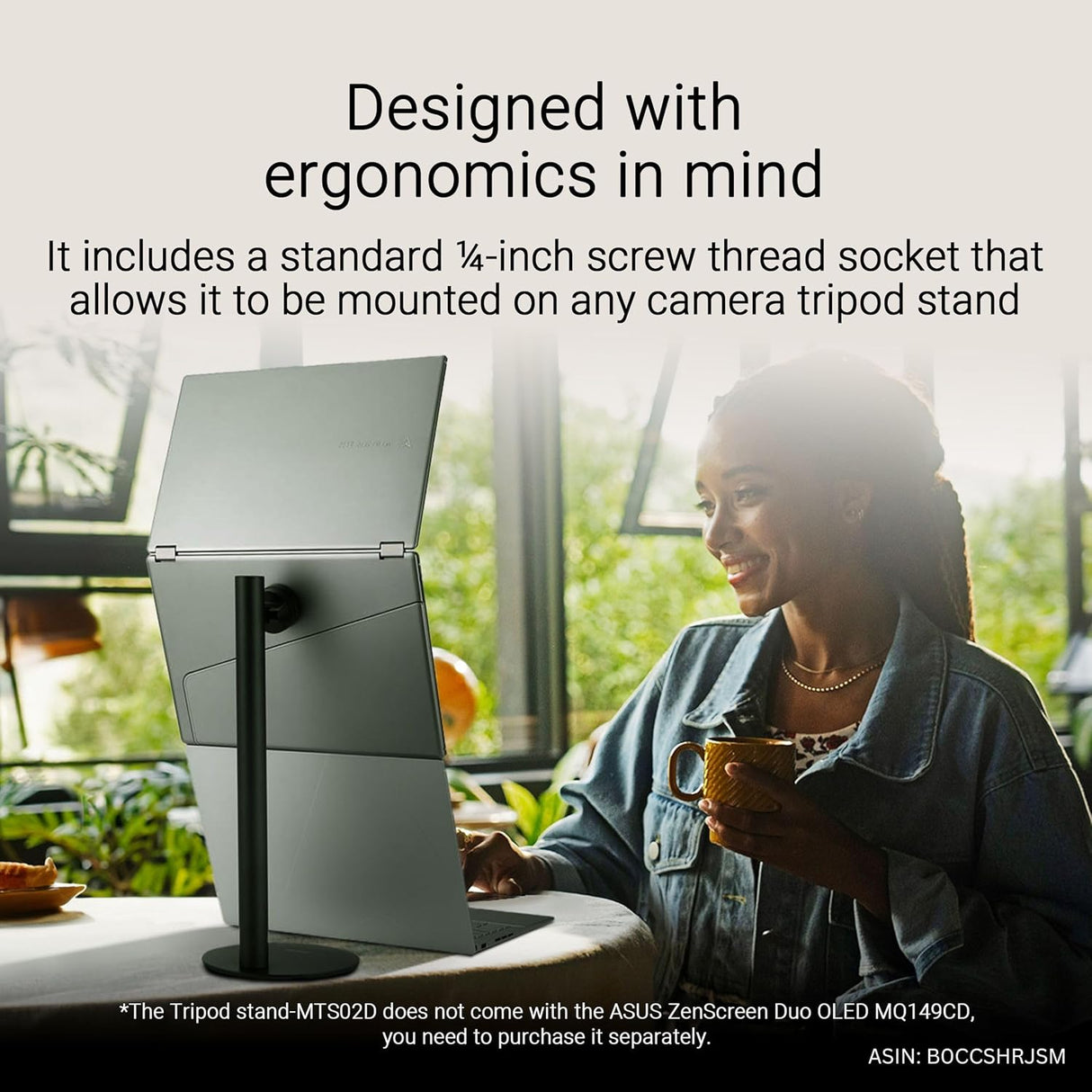 Asus Zenscreen Duo OLED MQ149CD Foldable Portable Monitor