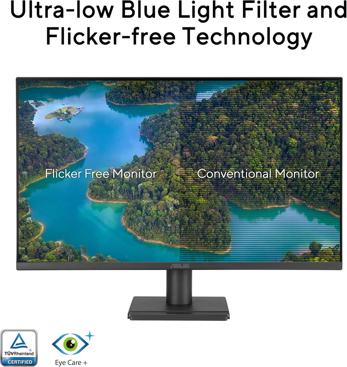 Asus VA249QG Eye Care Gaming Monitor - 24 Inch FHD 120Hz 1ms