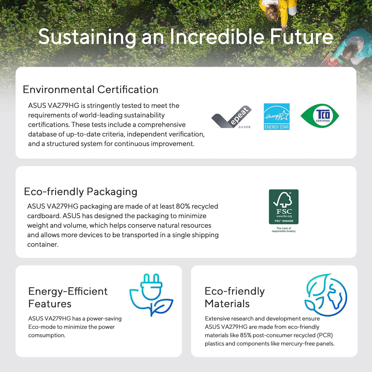 Asus Monitor VA279HG 27 Inch IPS Full HD Monitor