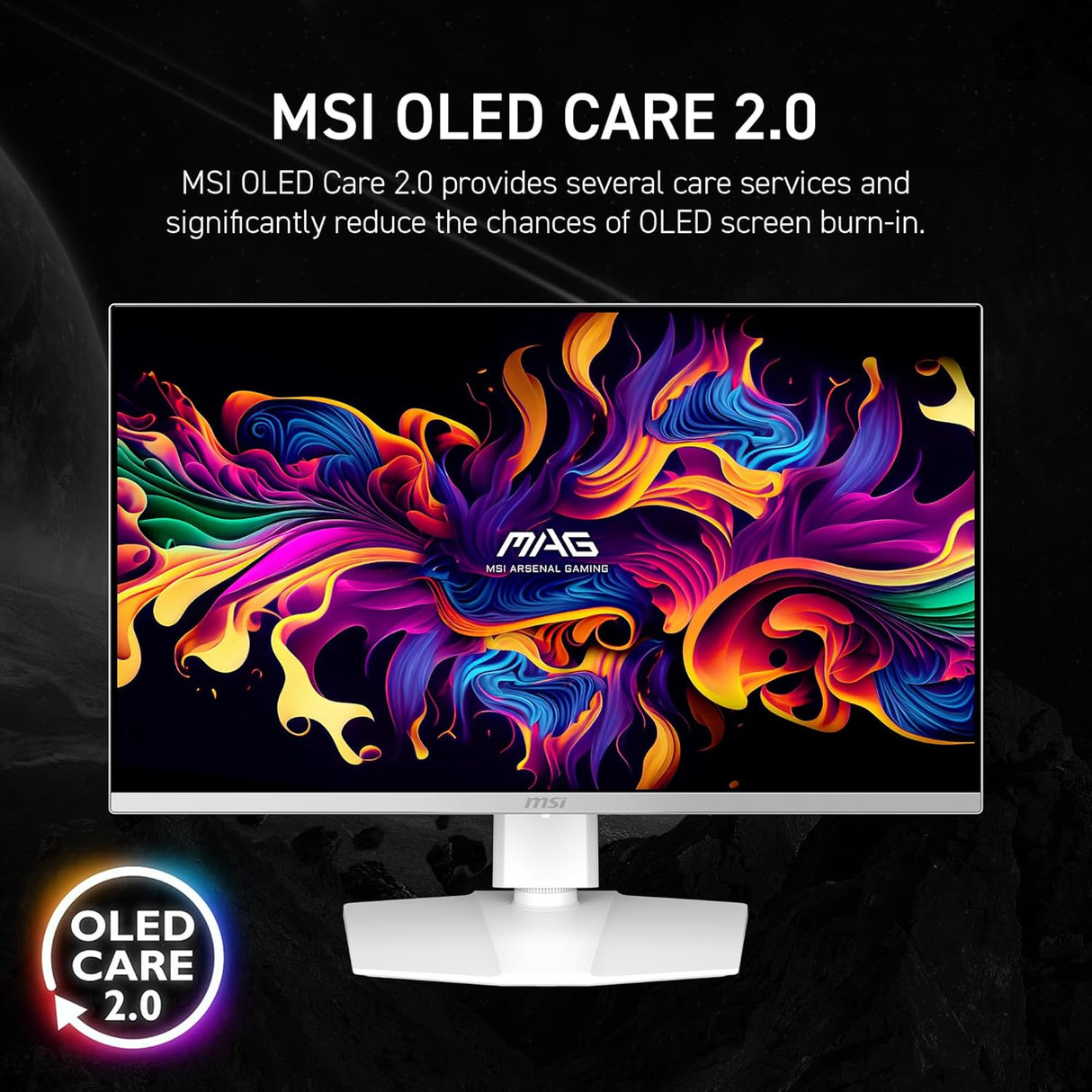 MSI Monitor MAG 272QPW QD-OLED X28 27 Inch Gaming Monitor