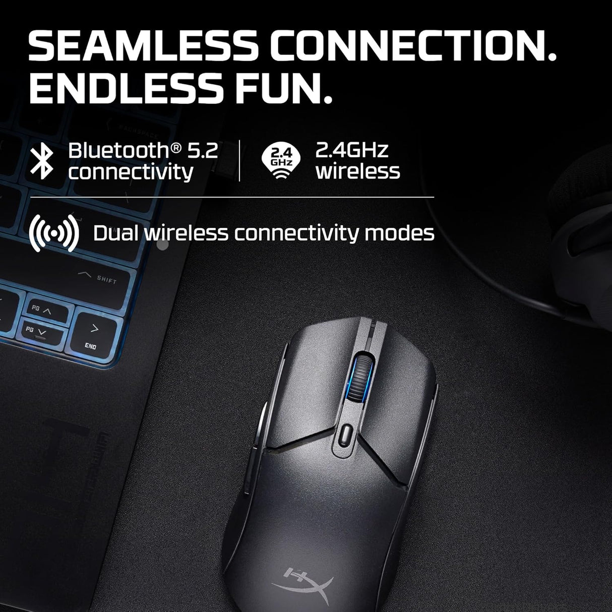 HyperX Pulsefire 93 2 Core Wireless Gaming Mouse