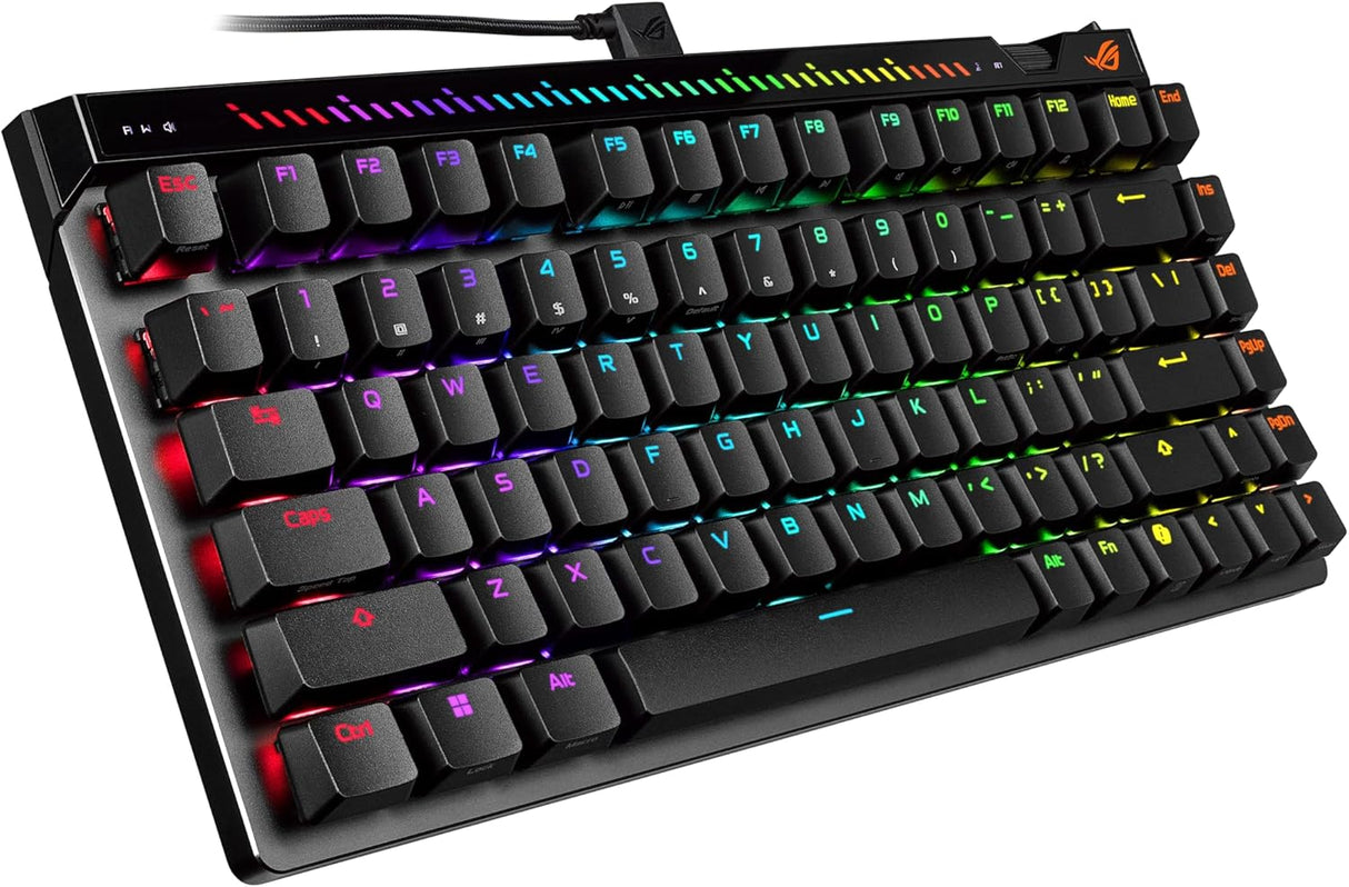 ASUS ROG Falchion Ace 75 HE Gaming Wired Keyboard - ROG HFX V2 Switch - PBT