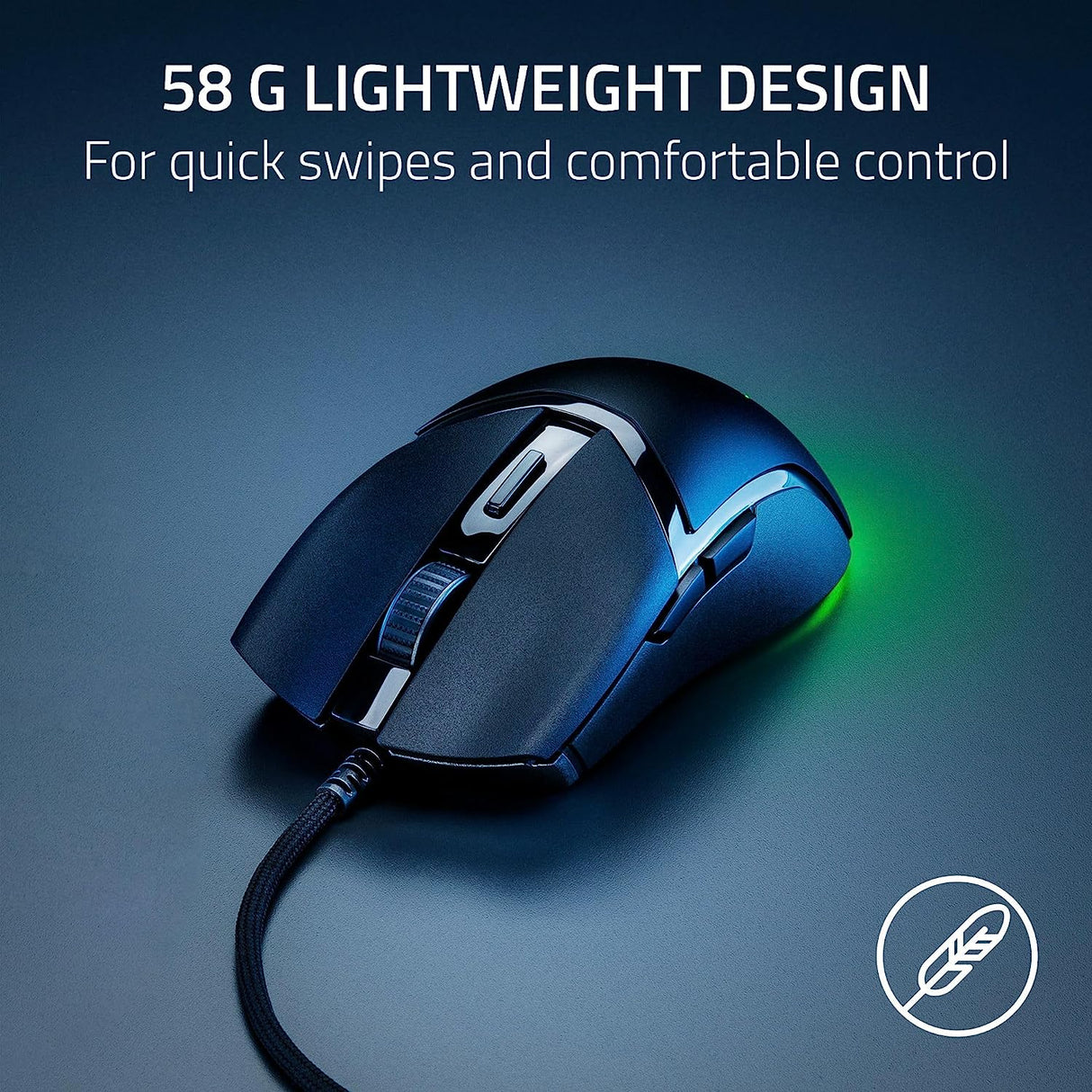 Razer Cobra - Lightweight Wired Gaming Mouse with Razer Chroma RGB