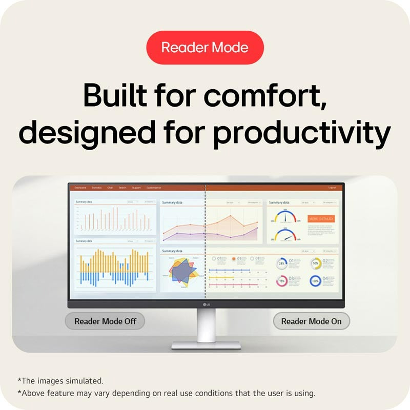 LG Monitor 29U531A-W 29-inch UltraWide™ 21:9 WFHD (2560x1080) IPS Display