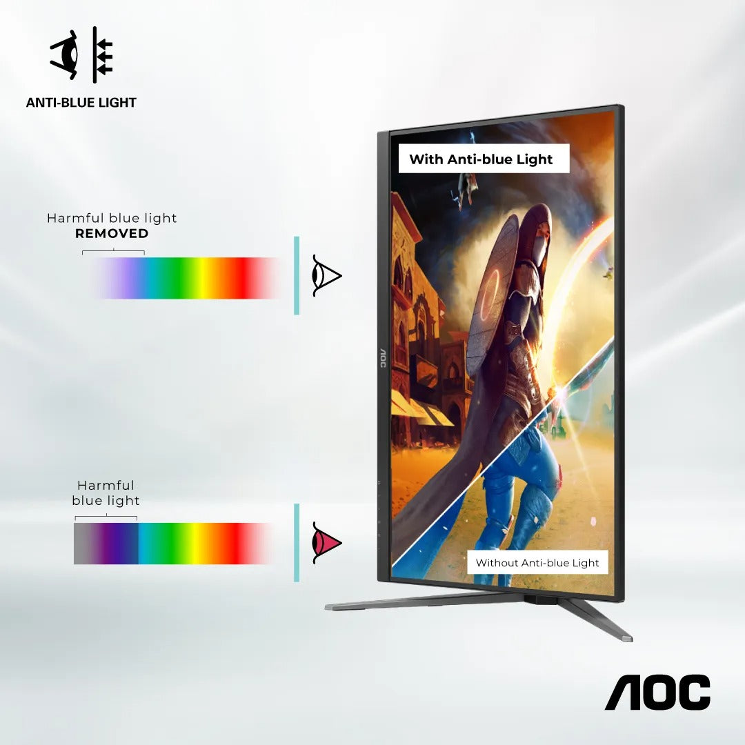 AOC U27G4 27" 160Hz/320Hz 4K/FHD Dual Refresh Rate Gaming Monitor