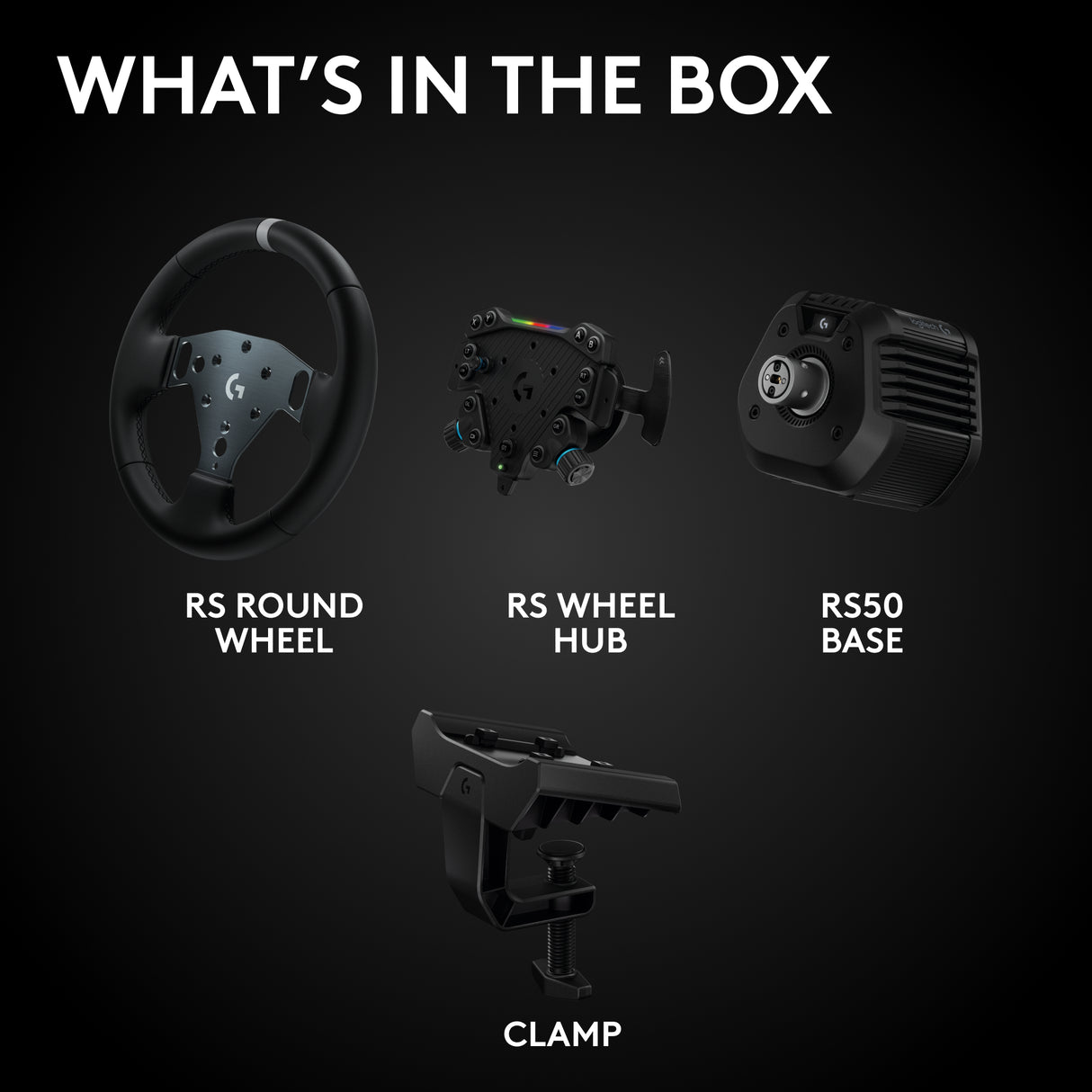 Logitech G RS50 Direct Drive Racing Wheel Bundle